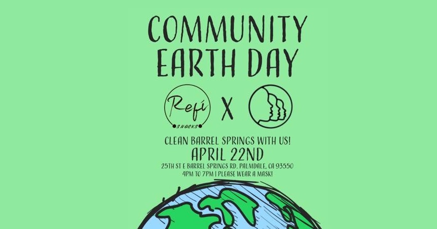 RefiSnacks x NewColorsProject Community Earth Day