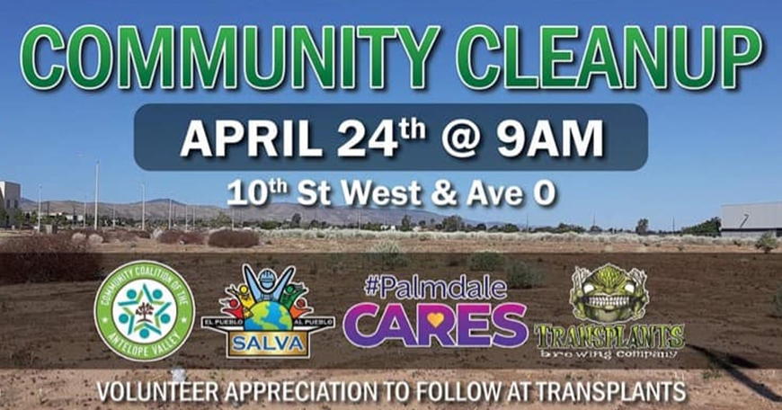 Community Cleanup @ 10th St West & Ave O