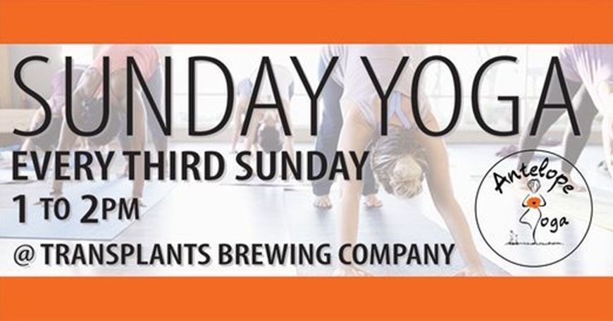 Sunday Yoga with Antelope Yoga