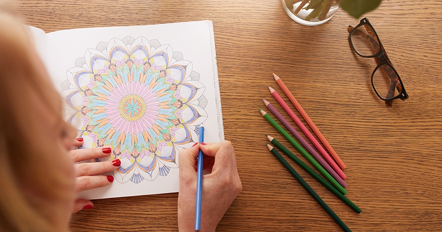 Palmdale City Library's Coloring for Adults: Creative Summer Fun