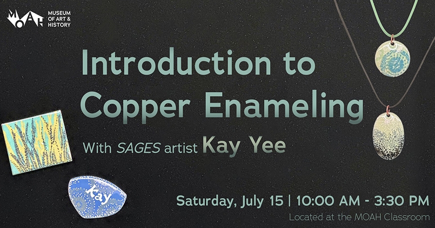 Introduction to Copper Enameling Workshop with Kay Yee