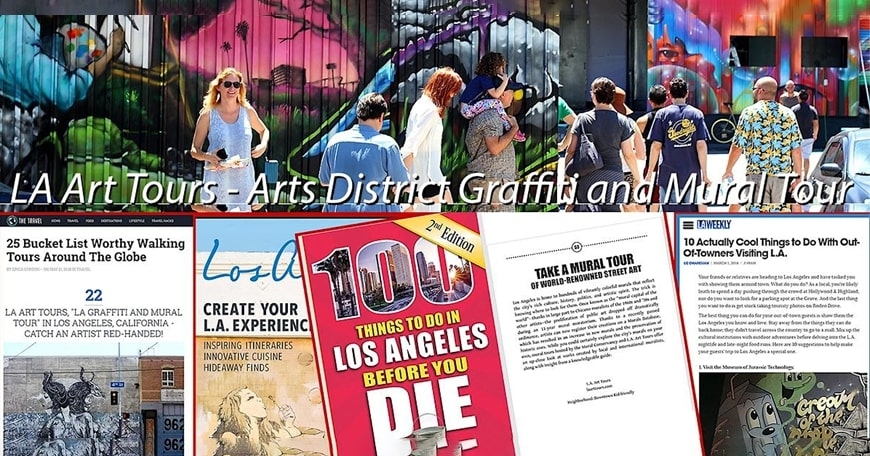 Los Angeles Arts District Graffiti and Mural Walking Tour