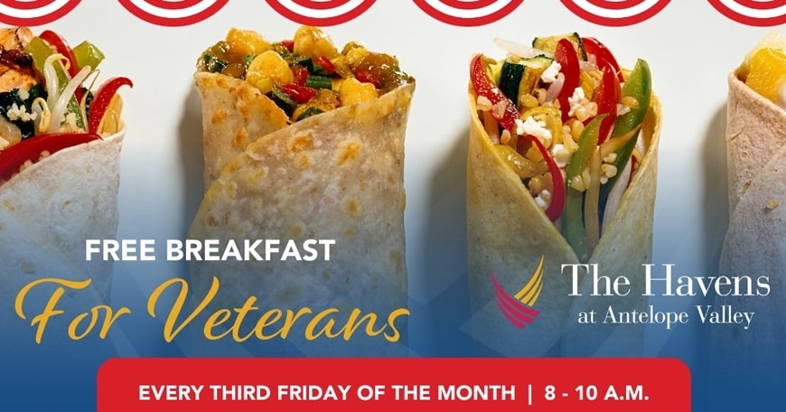 Free Breakfast for Veterans