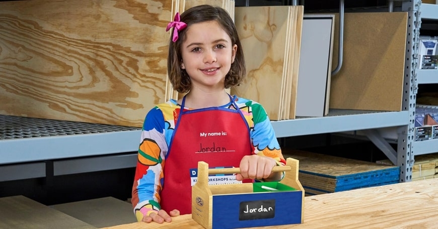 Kids' DIY-U Workshop: My First DIY Toolbox