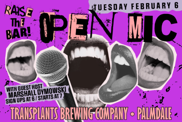 Raise The Bar: Open Mic Night!