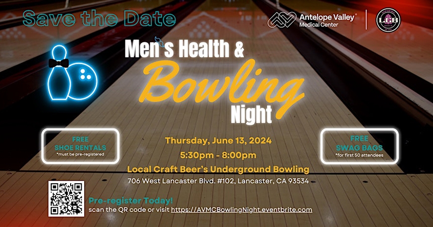 Men's Health and Bowling Night