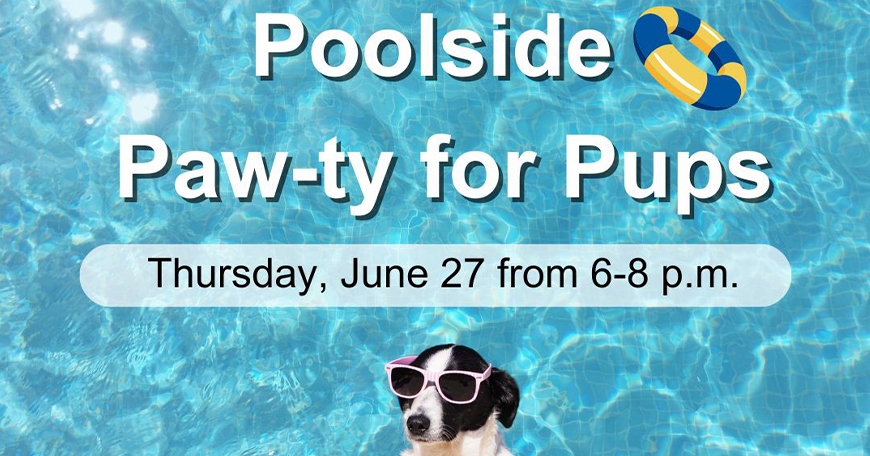 Poolside Paw-ty for Pups