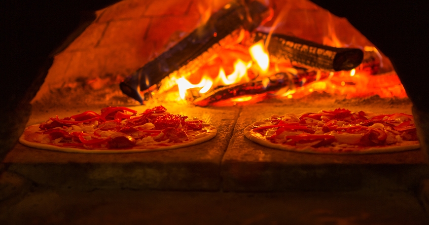 Woodfired Pizza at the Winery