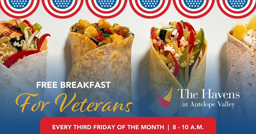 Free Breakfast for Veterans