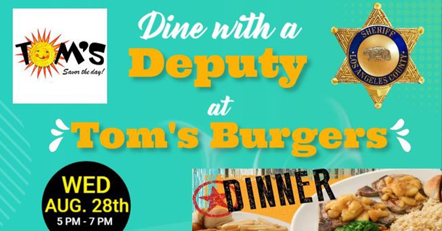 Dine with a Deputy