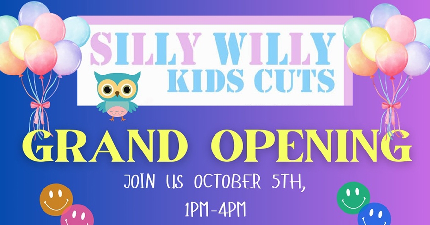 Silly Willy Kids Cuts Grand Opening