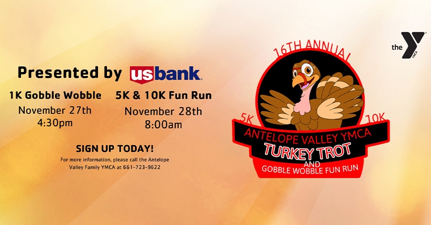 16th Annual Turkey Trot Fun Run 5K & 10K