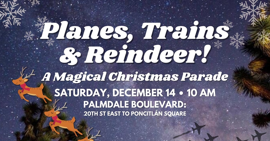 Planes, Trains & Reindeer: Christmas Parade