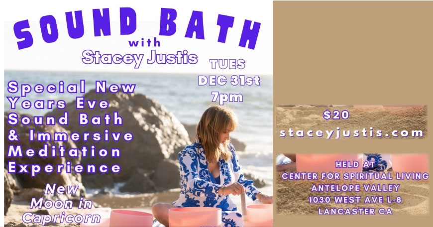 New Year's Eve Sound Bath Experience