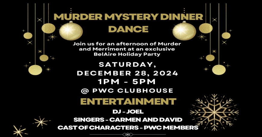 Murder Mystery Dinner Dance