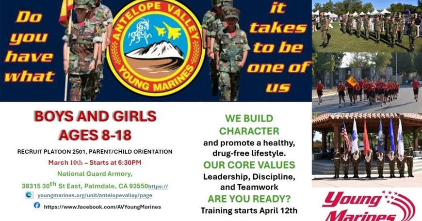 AV Young Marines Orientation